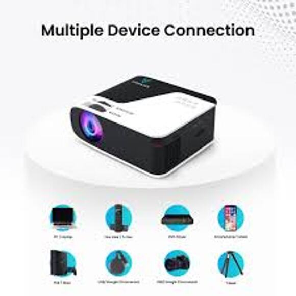 NEW VERRATEK LUMAVISION PRO NATIVE 1080P PROJECTOR - BIG SCREEN SIZE - Picture 8 of 9